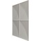Ekena Millwork 19 5/8in. W x 19 5/8in. H Richmond EnduraWall Decorative 3D Wall Panel Covers 2.67 Sq. Ft. WP20X20RIISG - alternate 6